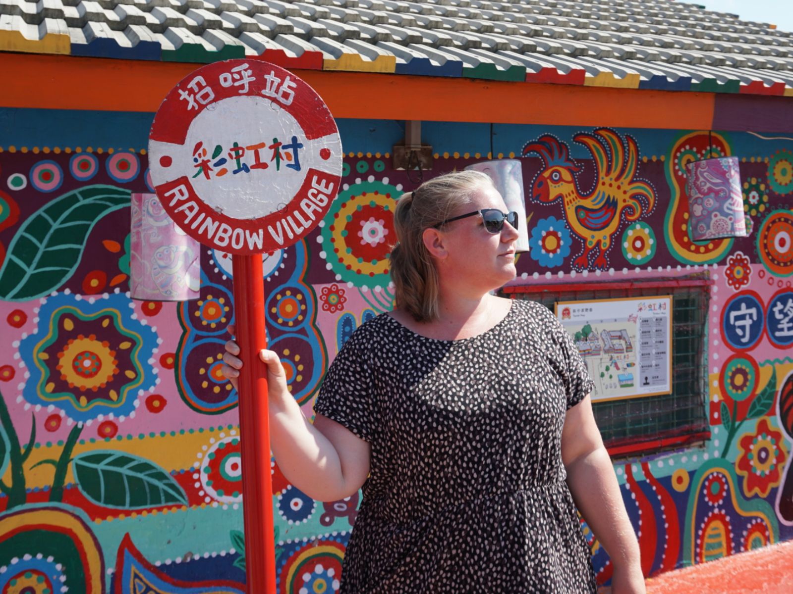 Foto medewerker Saskia, rainbow village