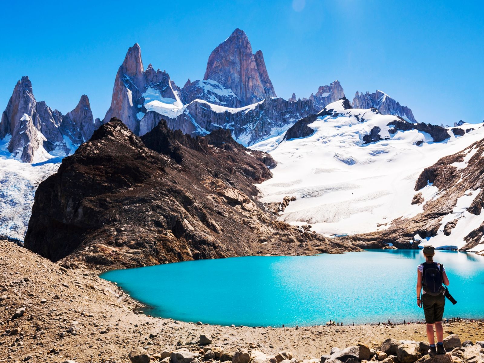 rondreis Argentinië, El Chalten, laguna