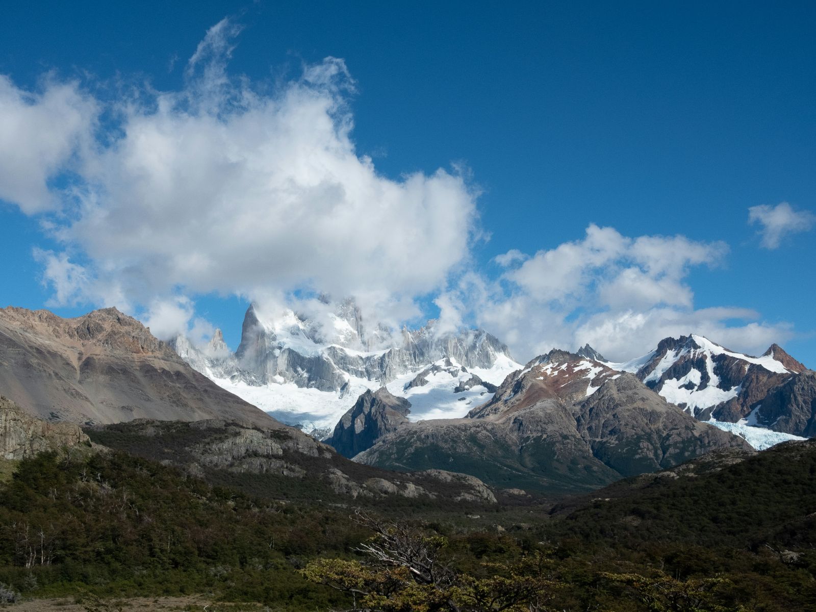 Argentinië, San Martin de los Andes, bergpunt
