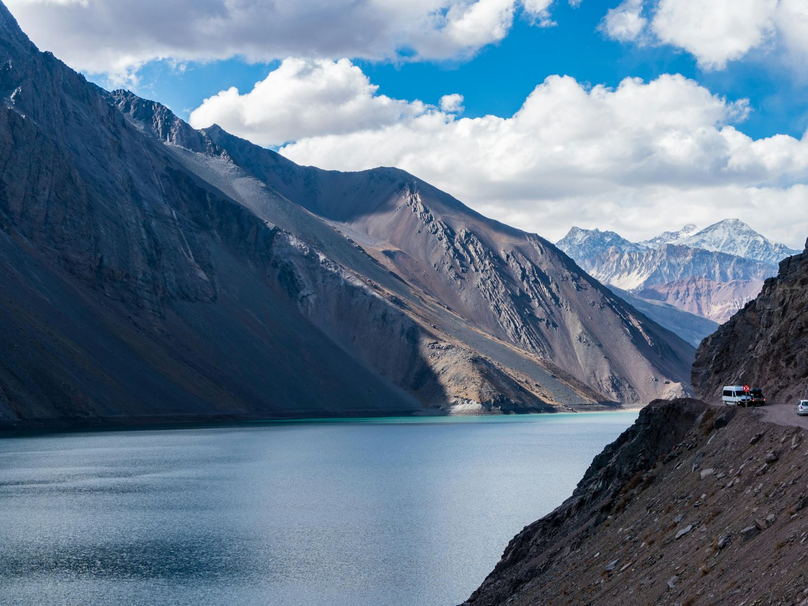 Rondreis Chili, Maipo Vallei, Cajon del maipo meer