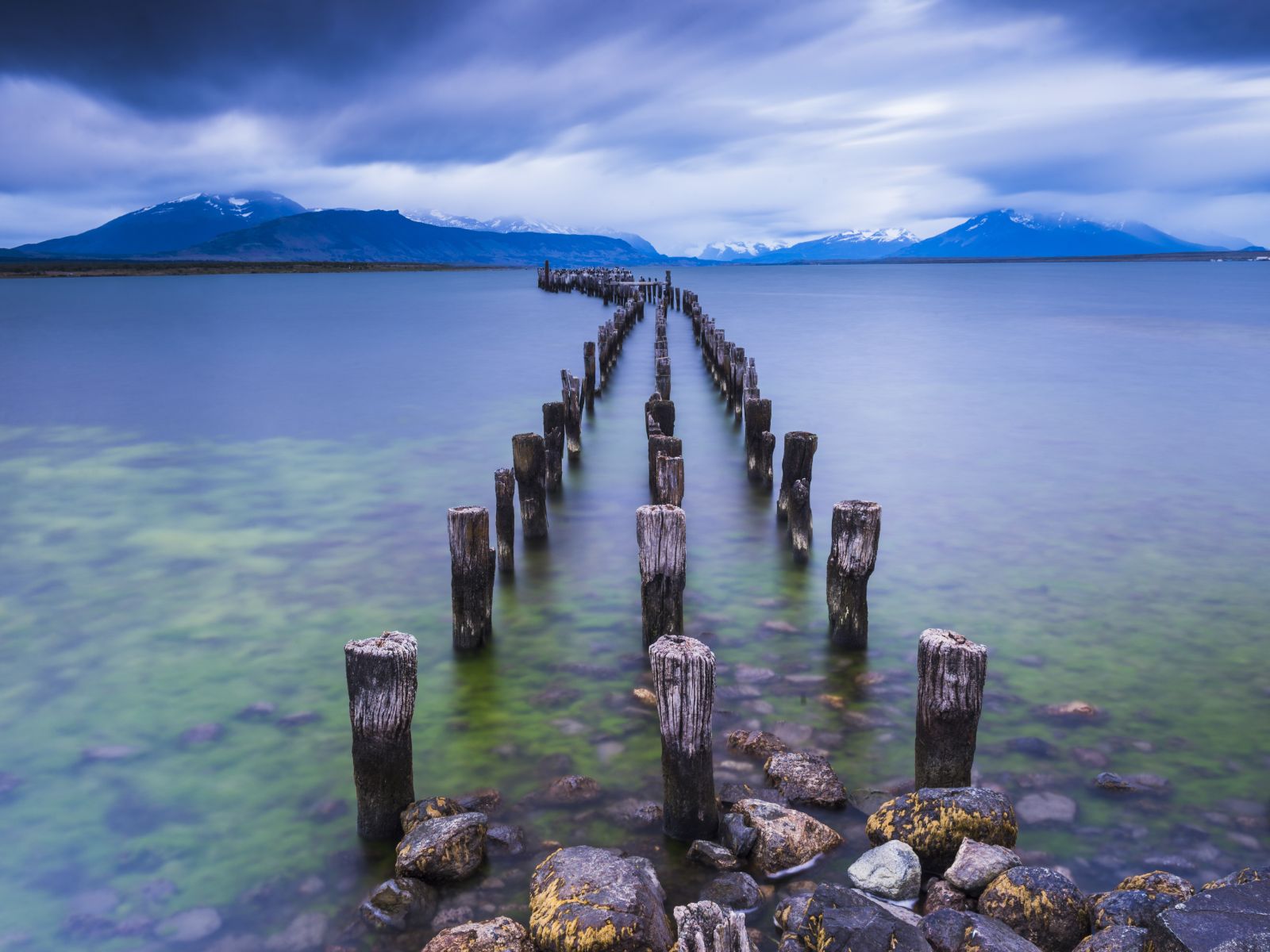 rondreis Chili, Puerto Natales, pier