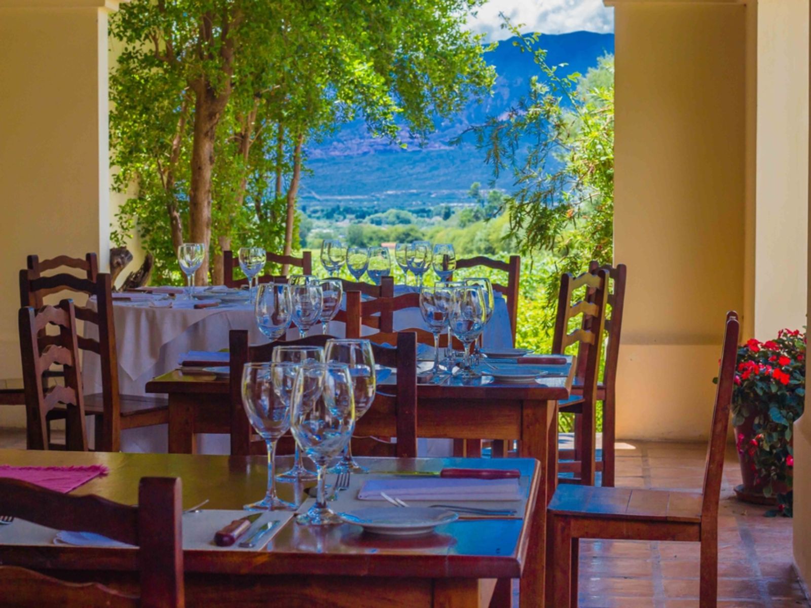 Rondreis Argentinië, Cafayate, Vinas de Cafayate wine resort eetzaal