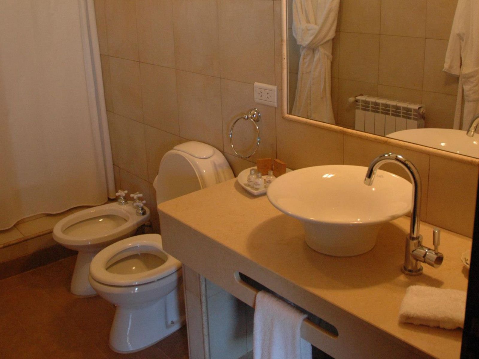 Rondreis Argentinië, Molinos, Hacienda de Molinos badkamer