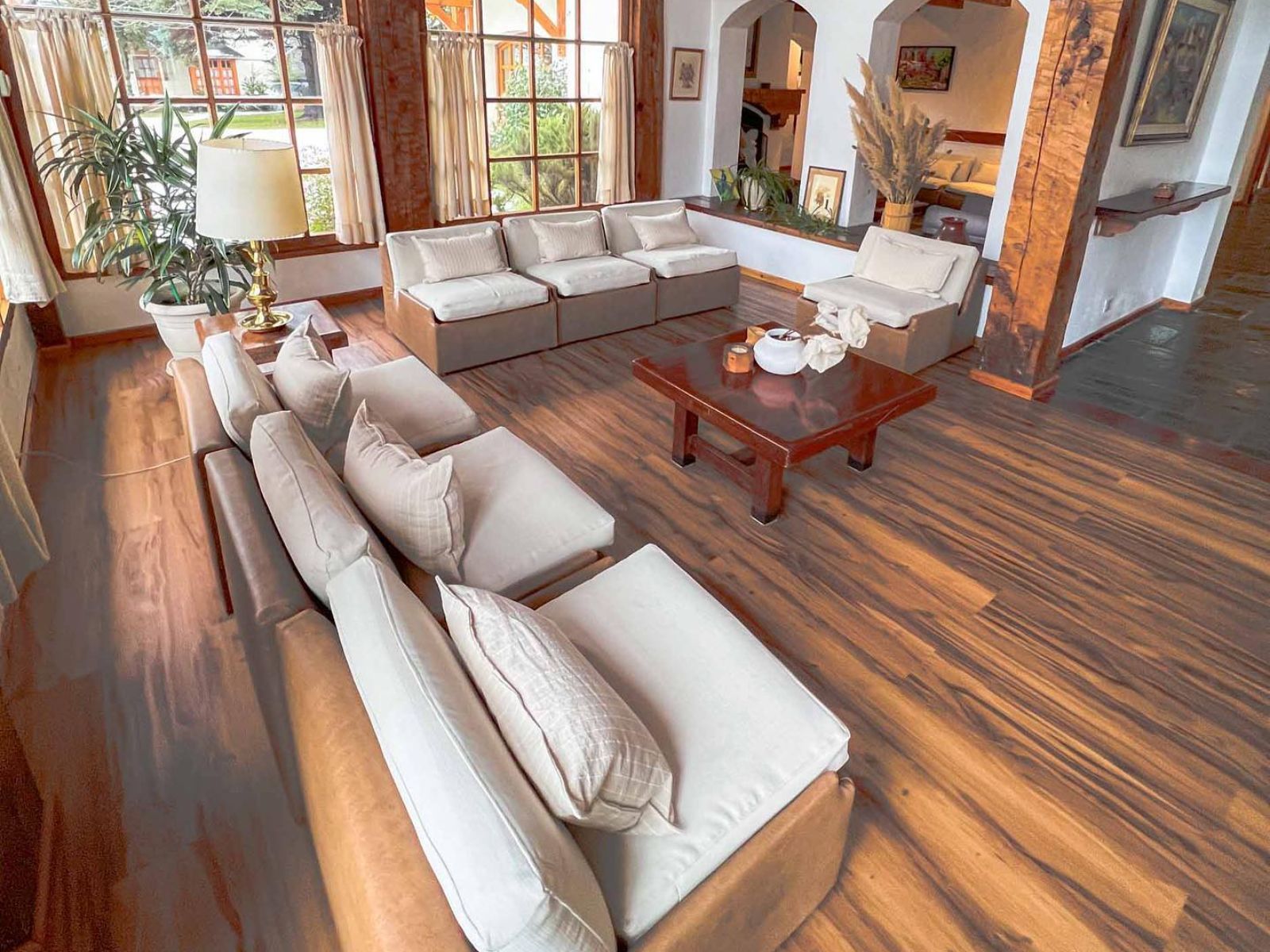 Rondreis Argentinie, San Martin de los Andes , Le Village - lounge