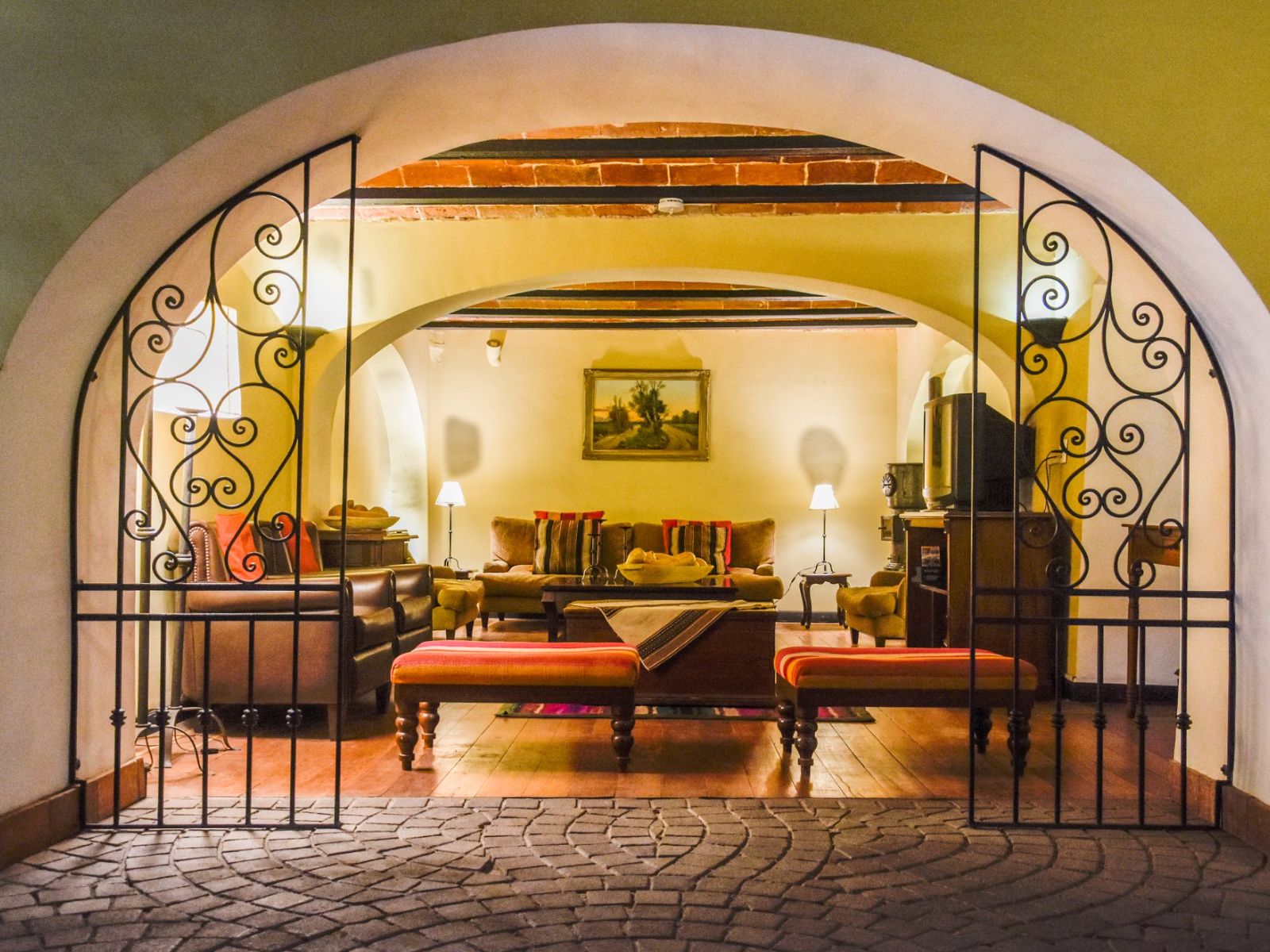 Rondreis Bolivia, La Paz, Hostal Naira lounge