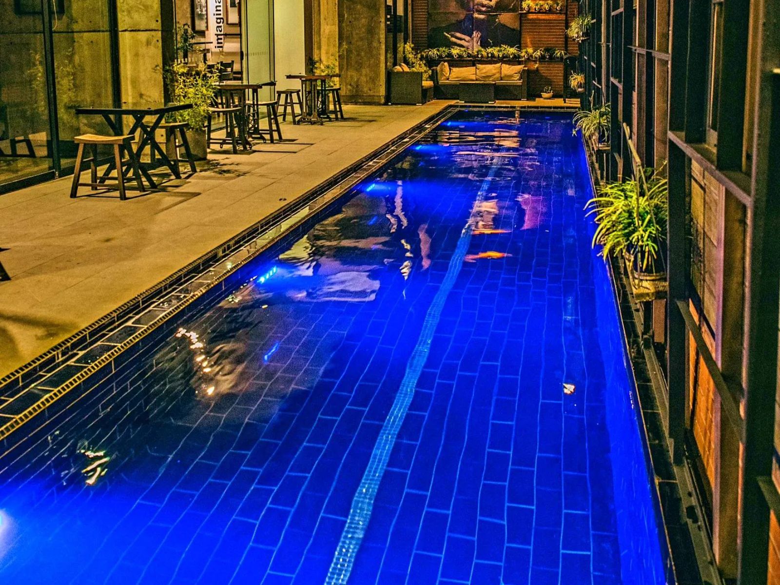 Rondreis Bolivia, Santa Cruz, Inboccalupo Hotel Boutique zwembad