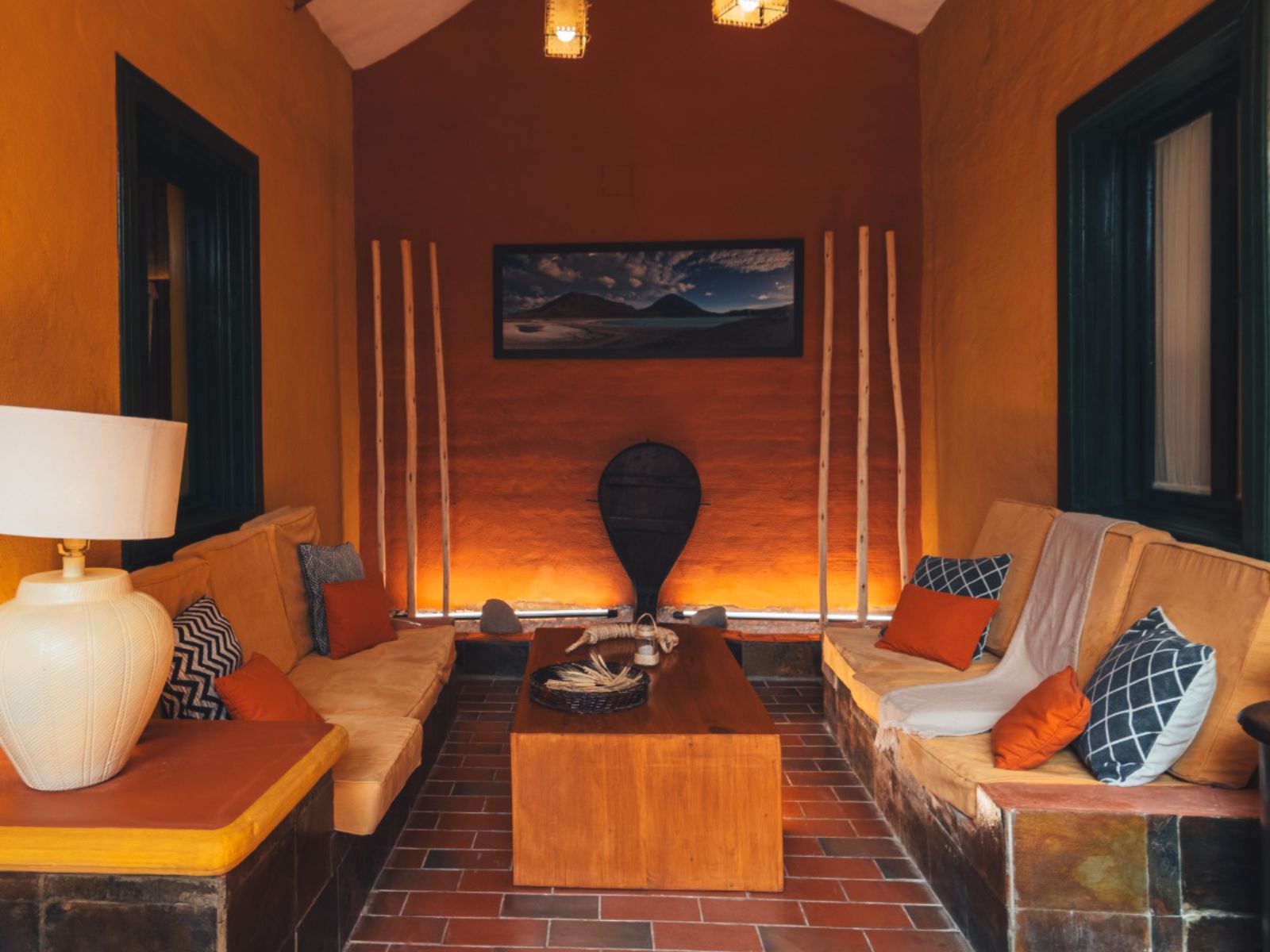 Rondreis Bolivia, Uyuni, Jardines de Uyuni lounge
