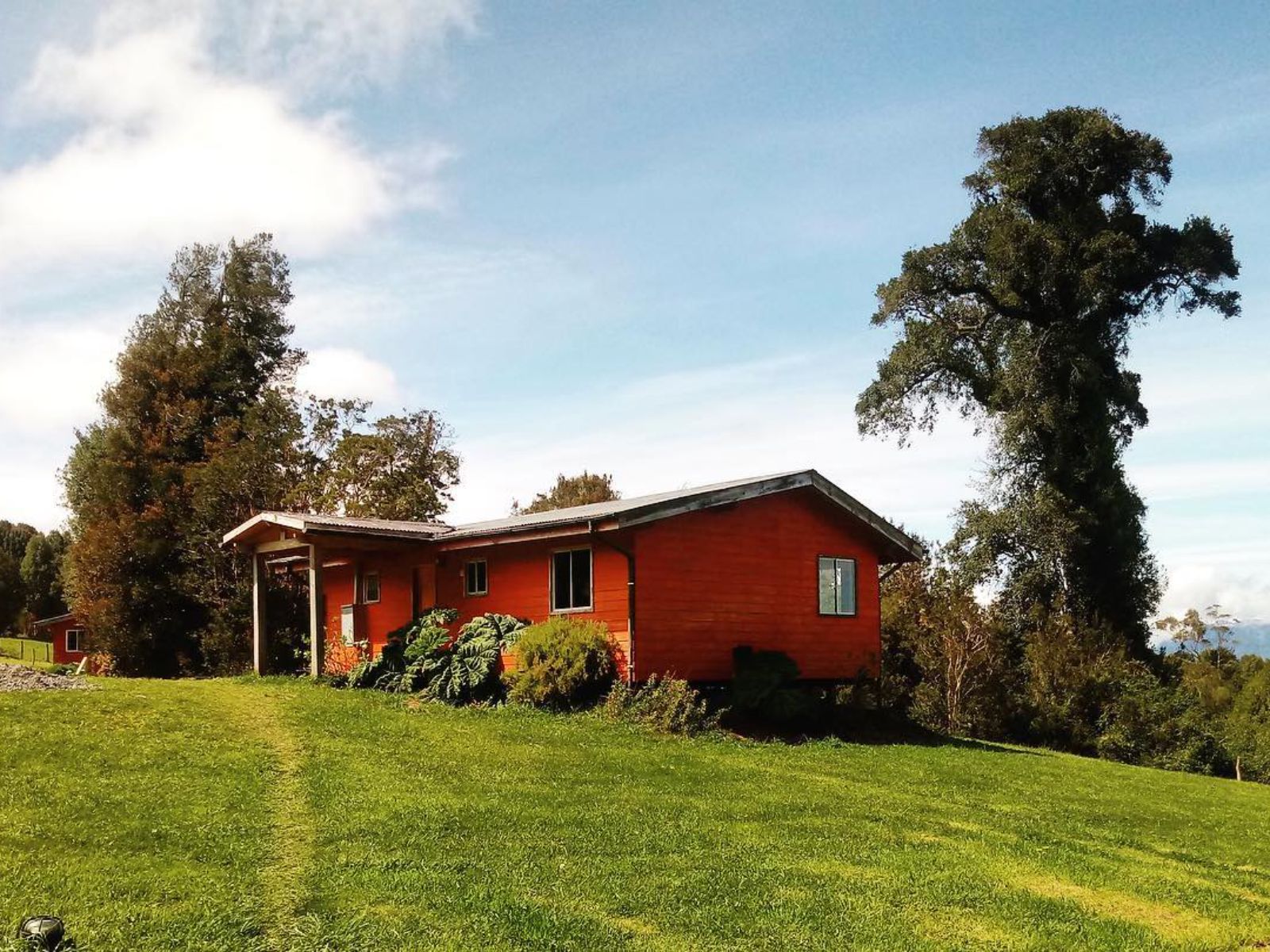 Rondreis Chili, Puyehue, El Taique lodge buitenaanzicht