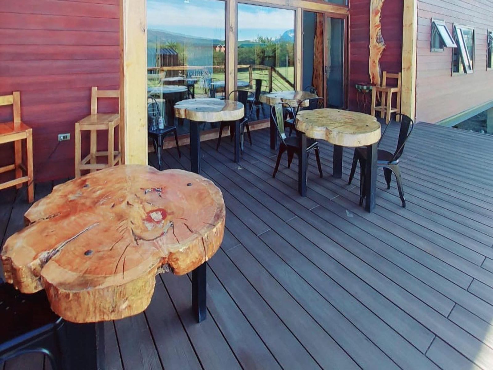 Rondreis Chili, Torres del Paine, Morrena lodge terras