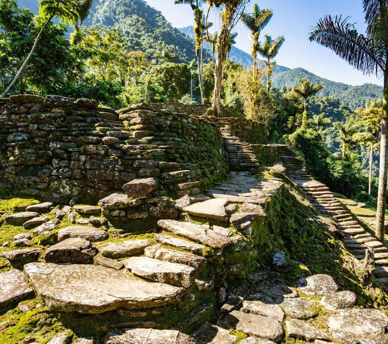 Rondreis Colombia, Ciudad Perdida, pad omhoog