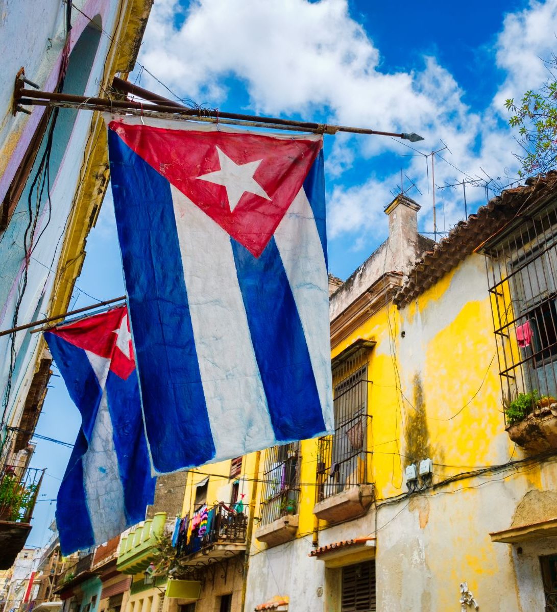Rondreis Cuba, Havana, vlaggen
