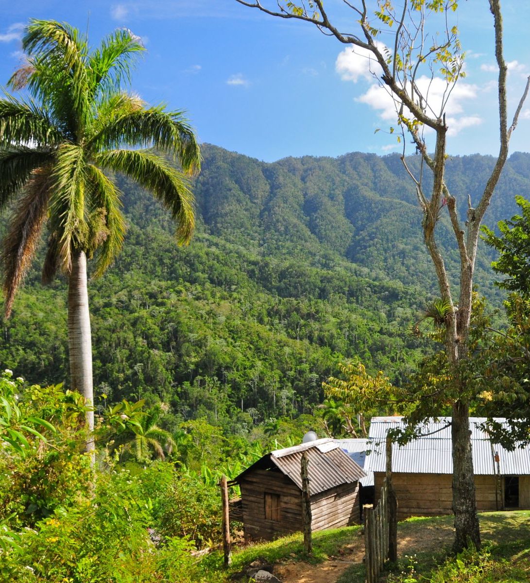 Rondreis Cuba, Sierra Maestra wandelpad bord