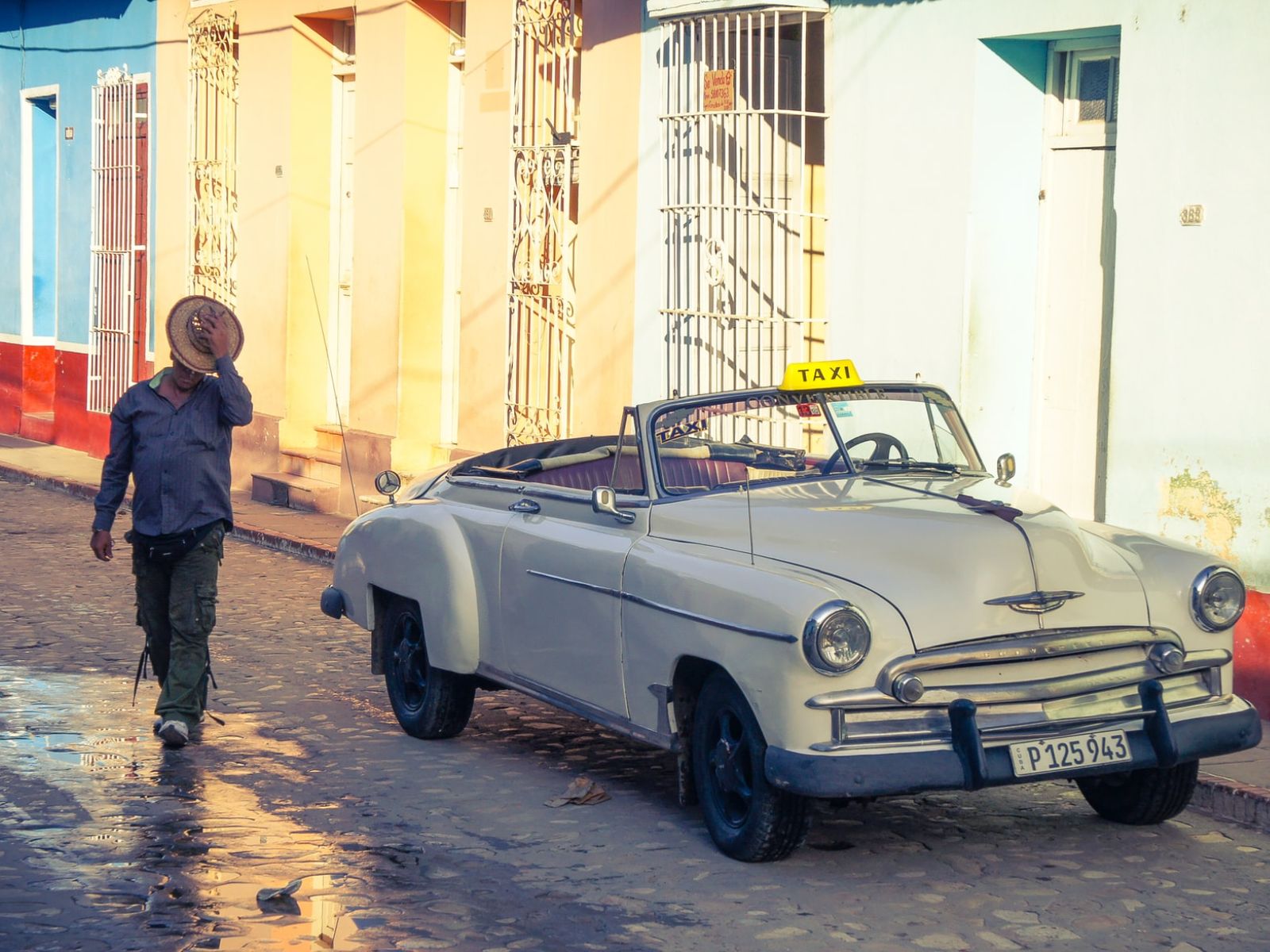 Rondreis Cuba, Trinidad, taxi