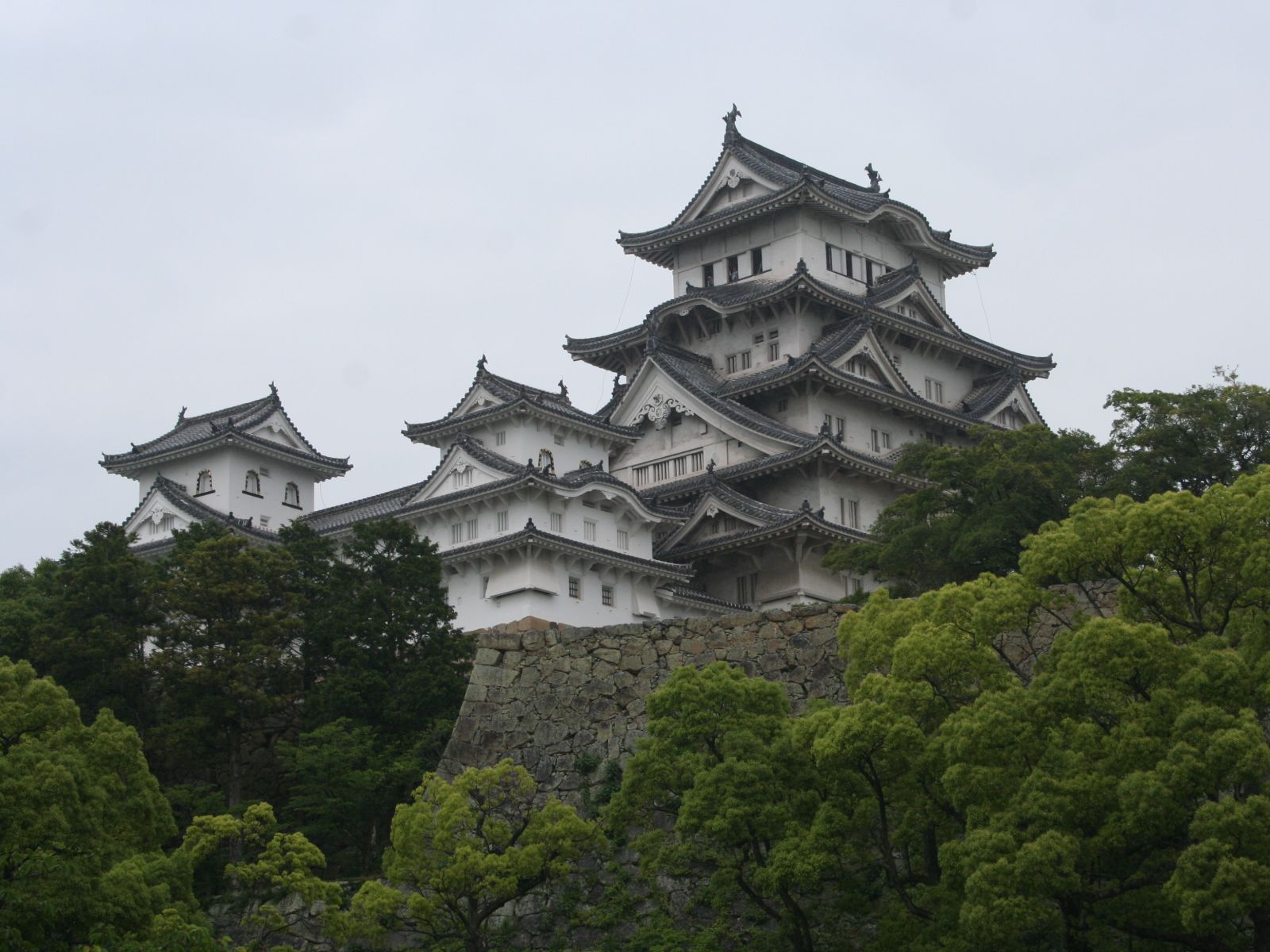 Rondreis Japan, Himeji Kasteel, Kasteel