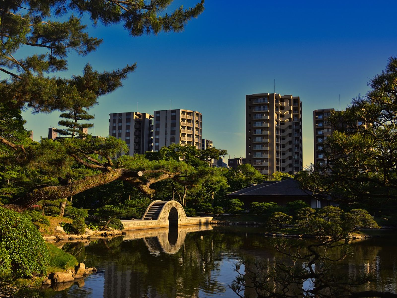 Rondreis Japan, Hiroshima Shukkeien Garden