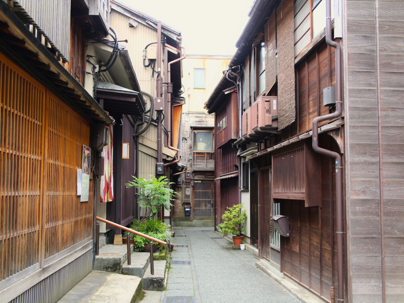 Rondreis Japan, Kanazawa, steeg