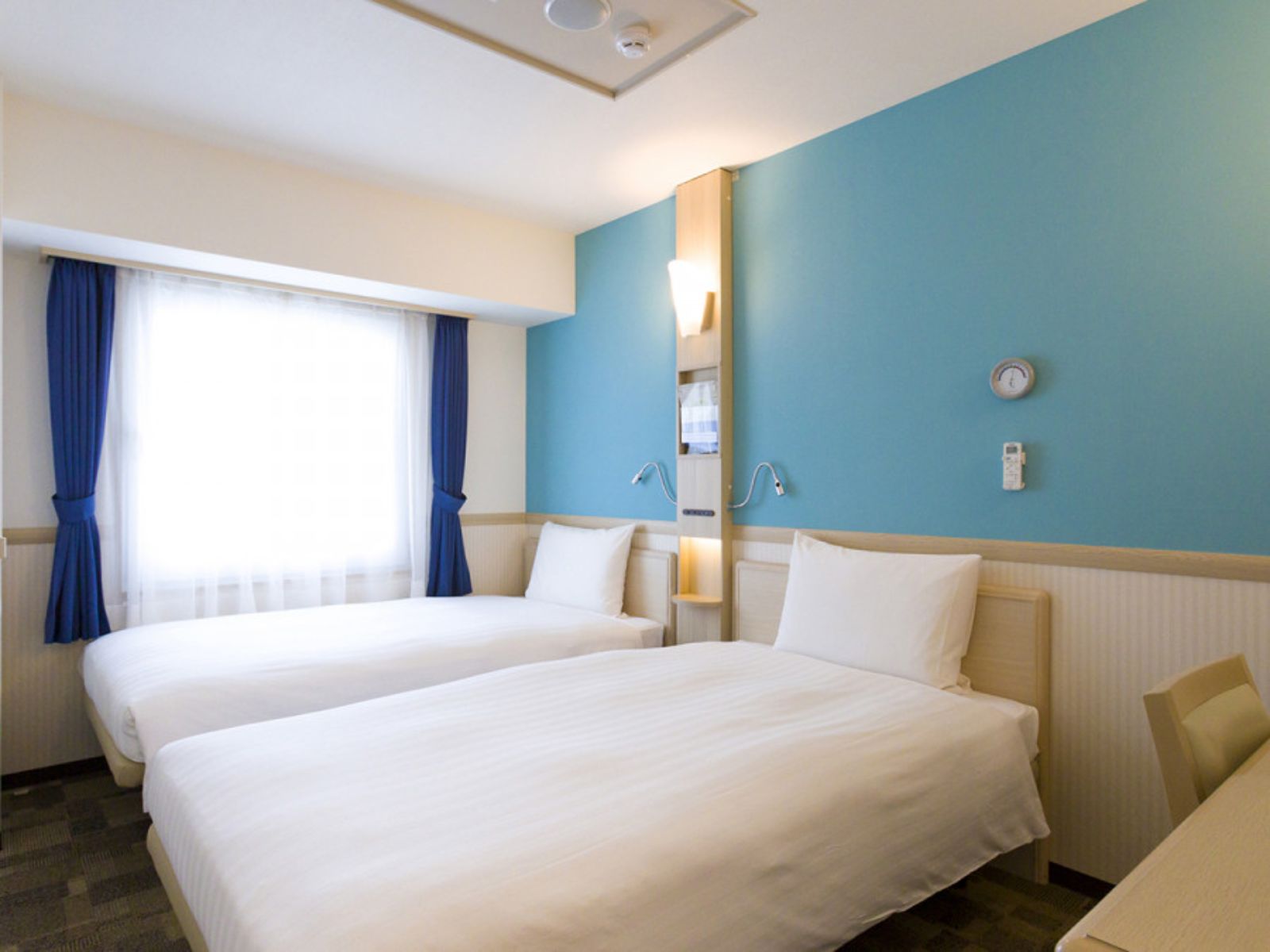 Rondreis Japan, Kawaguchiko, Toyoko Inn Fuji Kawaguchiko Ohashi twin