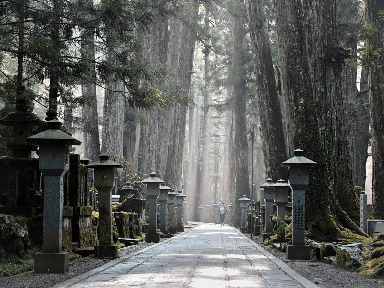 Rondreis Japan, Koyasan Okunoin Cemetery
