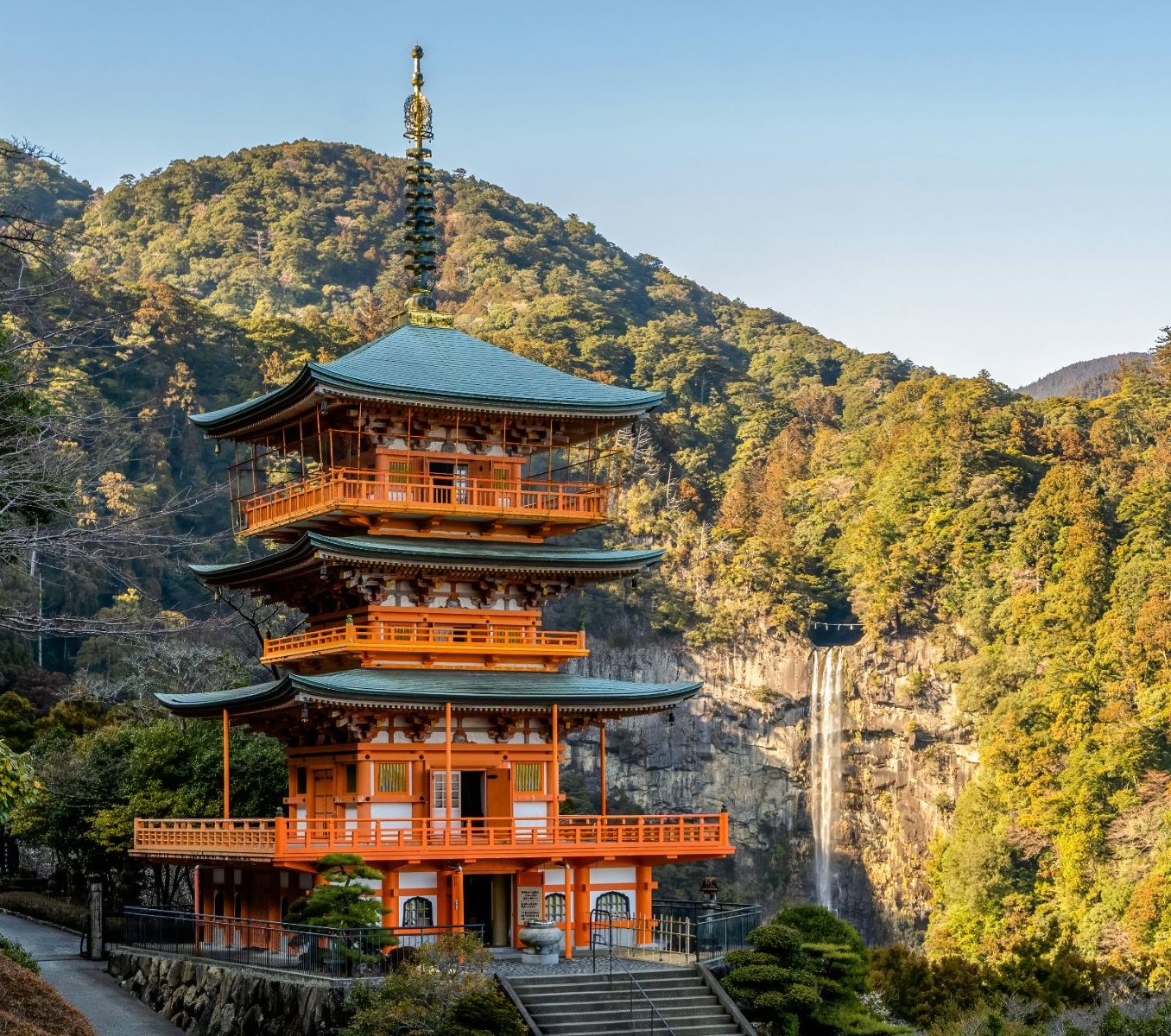Rondreis Japan, Kumano Kodo Kumano Nachi Taisha 2
