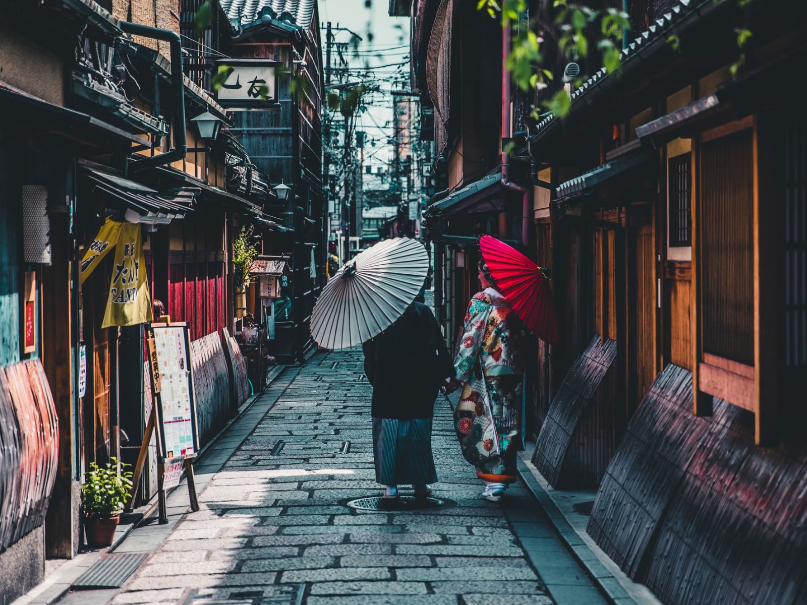 Rondreis Japan, Kyoto Straat
