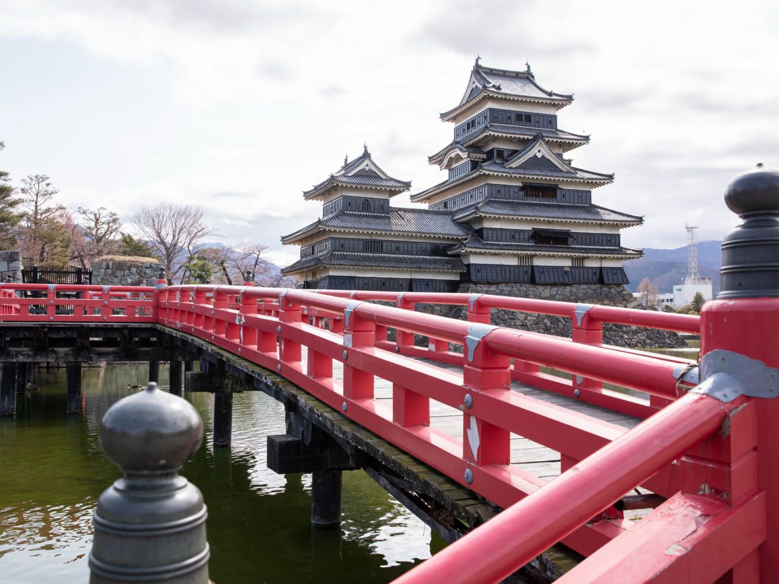 Rondreis Japan, Matsumoto Rode Brug
