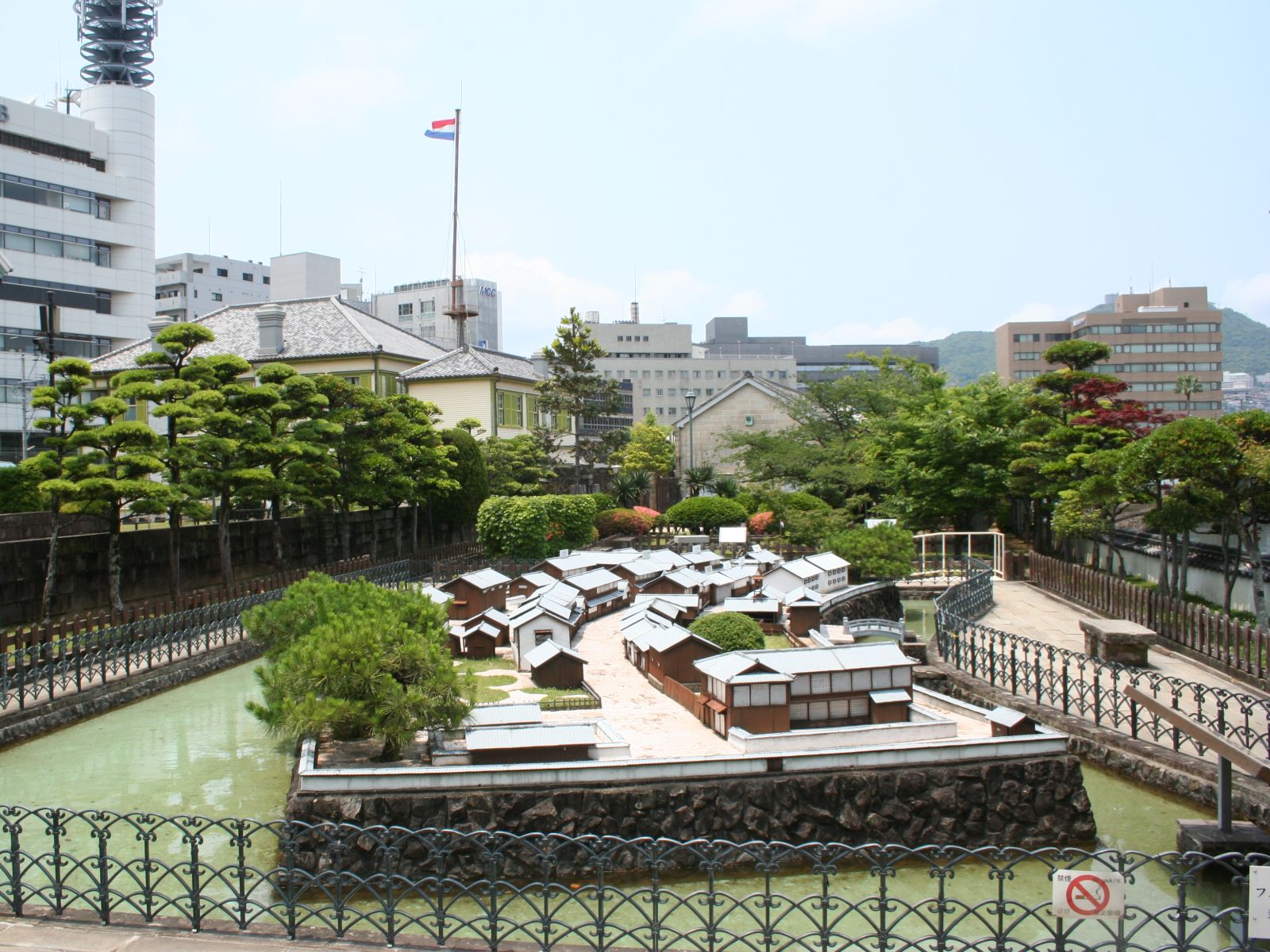 Rondreis Japan, Nagasaki Dejima