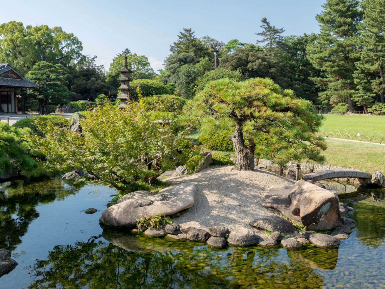 Rondreis Japan, Okayama, Korakuen tuin