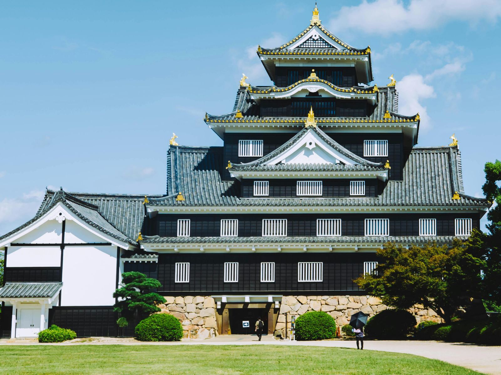 Rondreis Japan, Okayama, Okayama kasteel