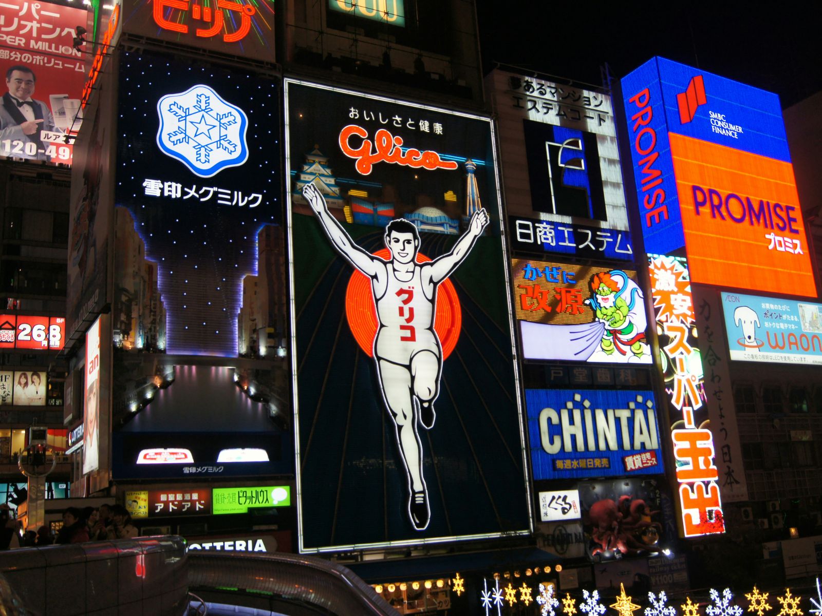 Rondreis Japan, Osaka Glico Running Man