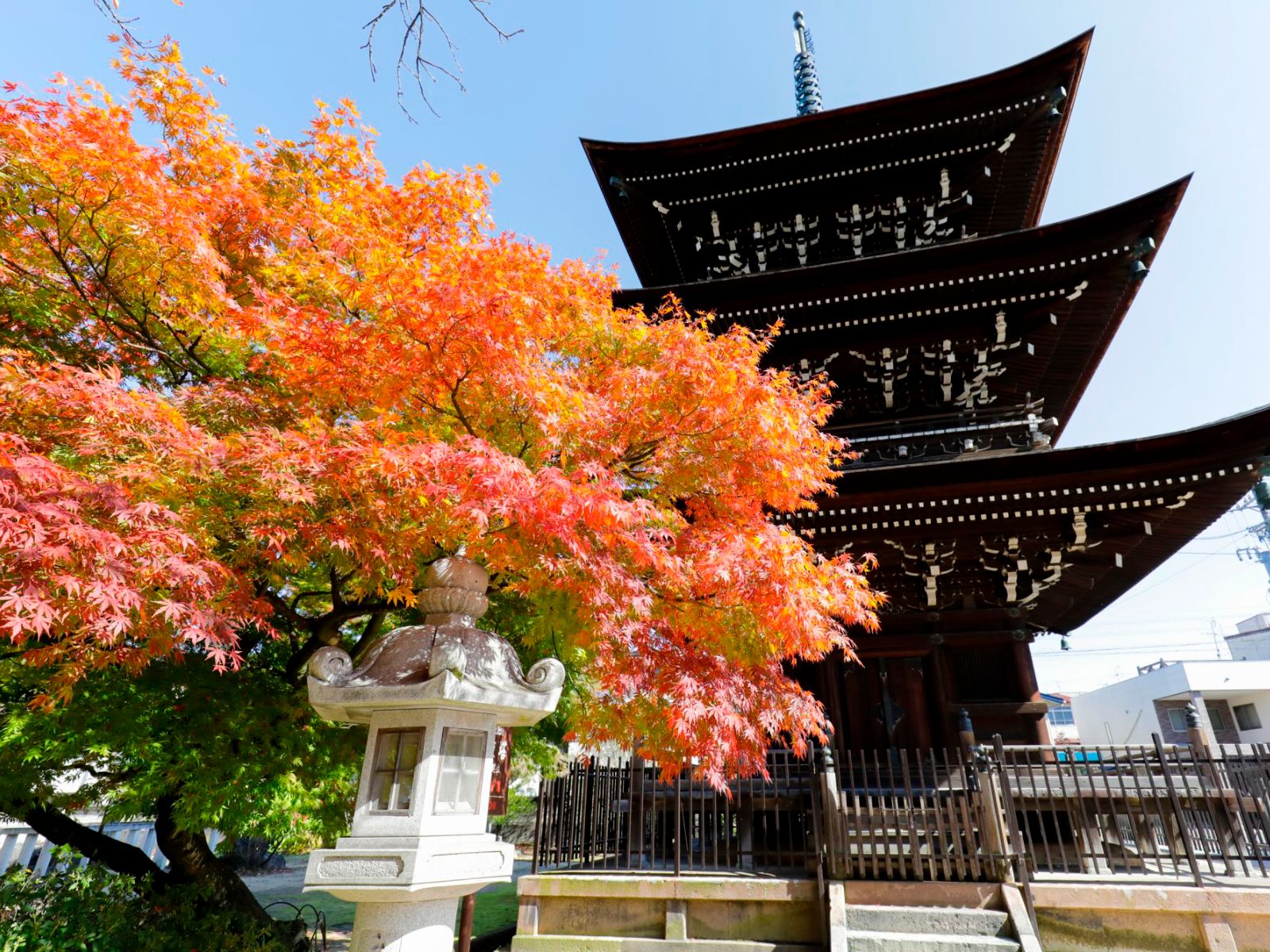 Rondreis Japan, Takayama Hida Kokubunji Temple