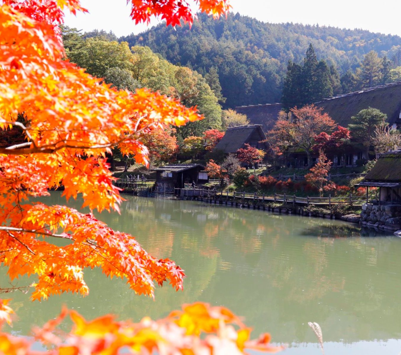 Rondreis Japan, Takayama Rivier