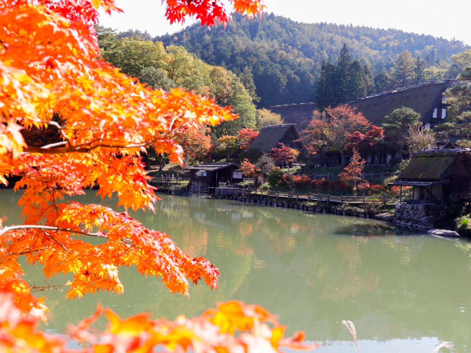 Rondreis Japan, Takayama Rivier