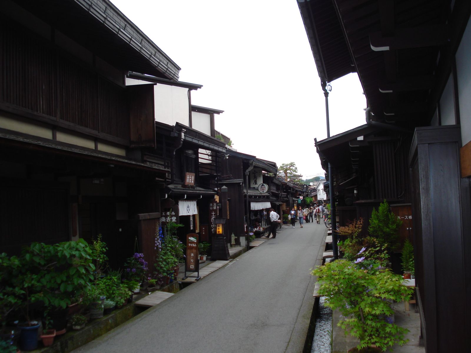 Rondreis Japan, Takayama Straat