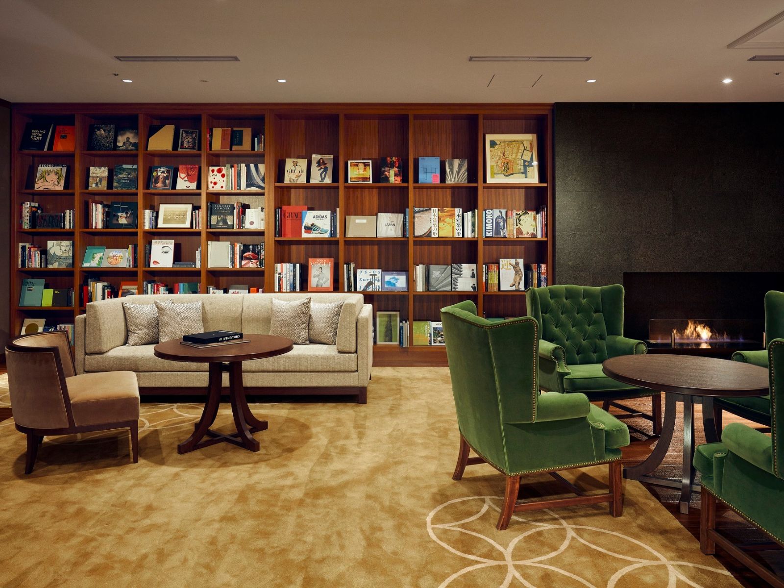 Rondreis Japan, Tokyo, Shiba Park hotel lounge