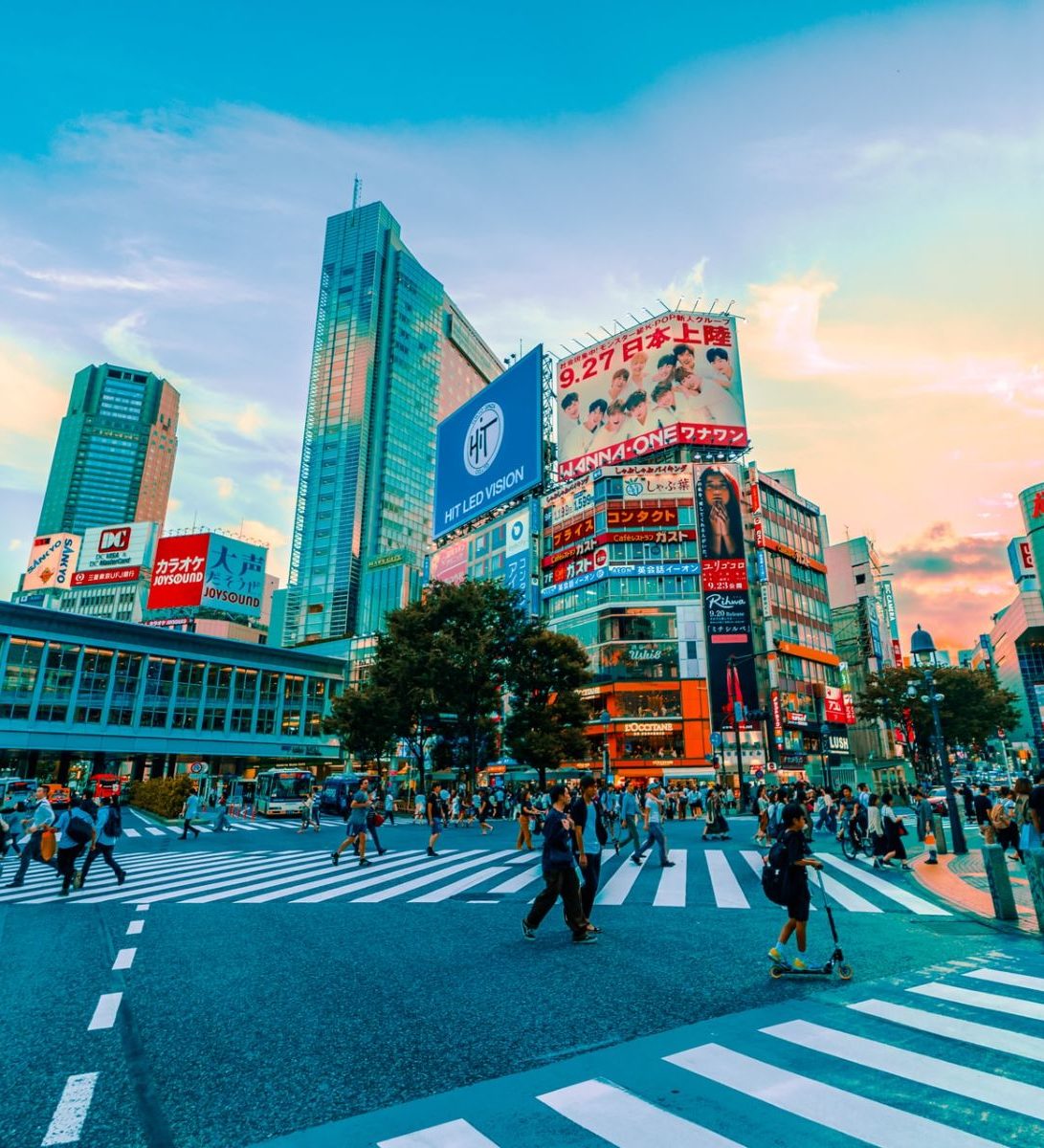 Rondreis Japan, Tokyo Shibuya Scramble Crossing