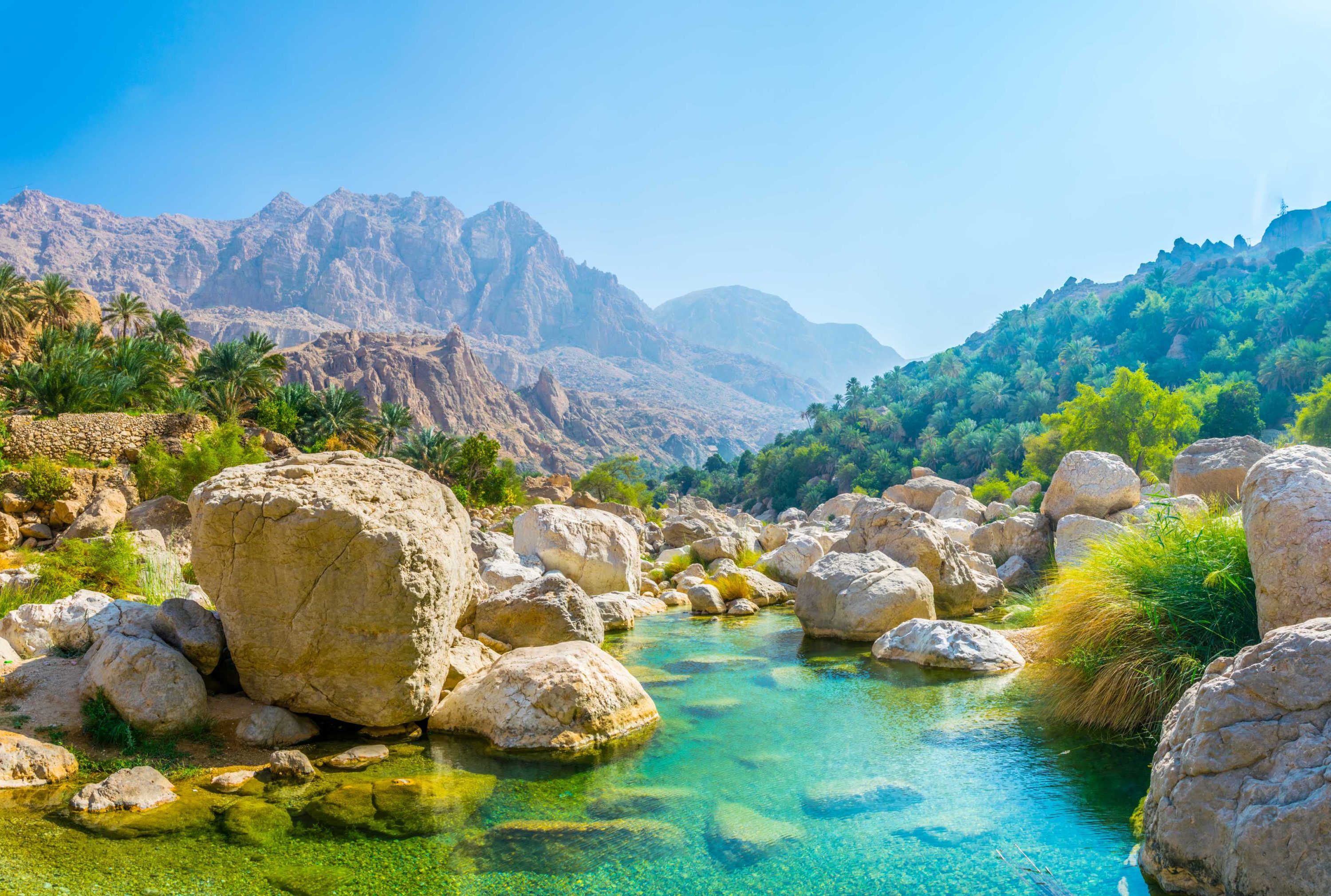 Rondreis Oman, Wadi Tiwi, oasis