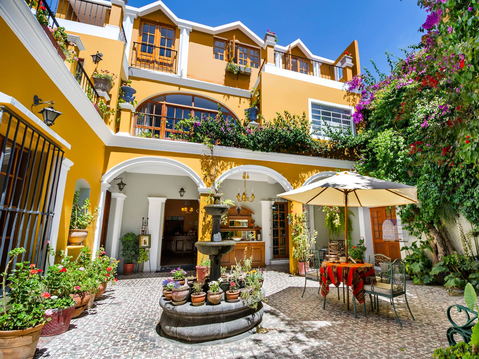 Rondreis Peru, Arequipa, Hosteria Arequipa - accommodatie