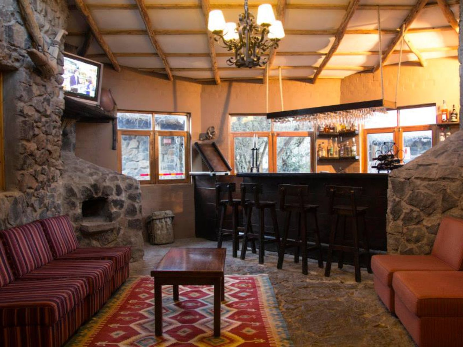 Rondreis Peru, Colca Canyon, Casa Andina Colca bar