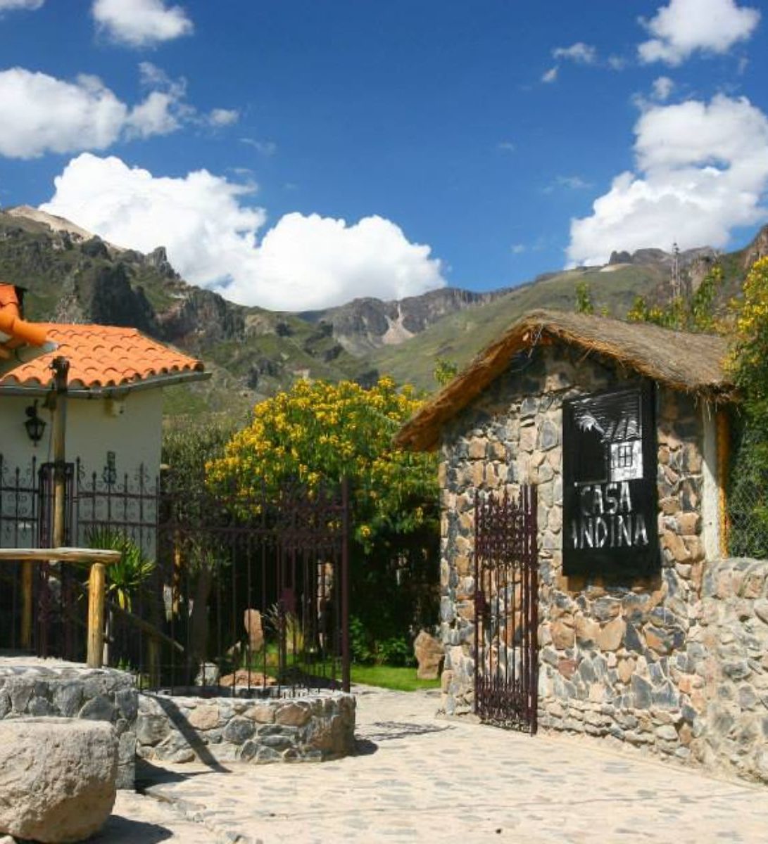 Rondreis Peru, Colca Canyon, Casa Andina Colca buitenaanzicht