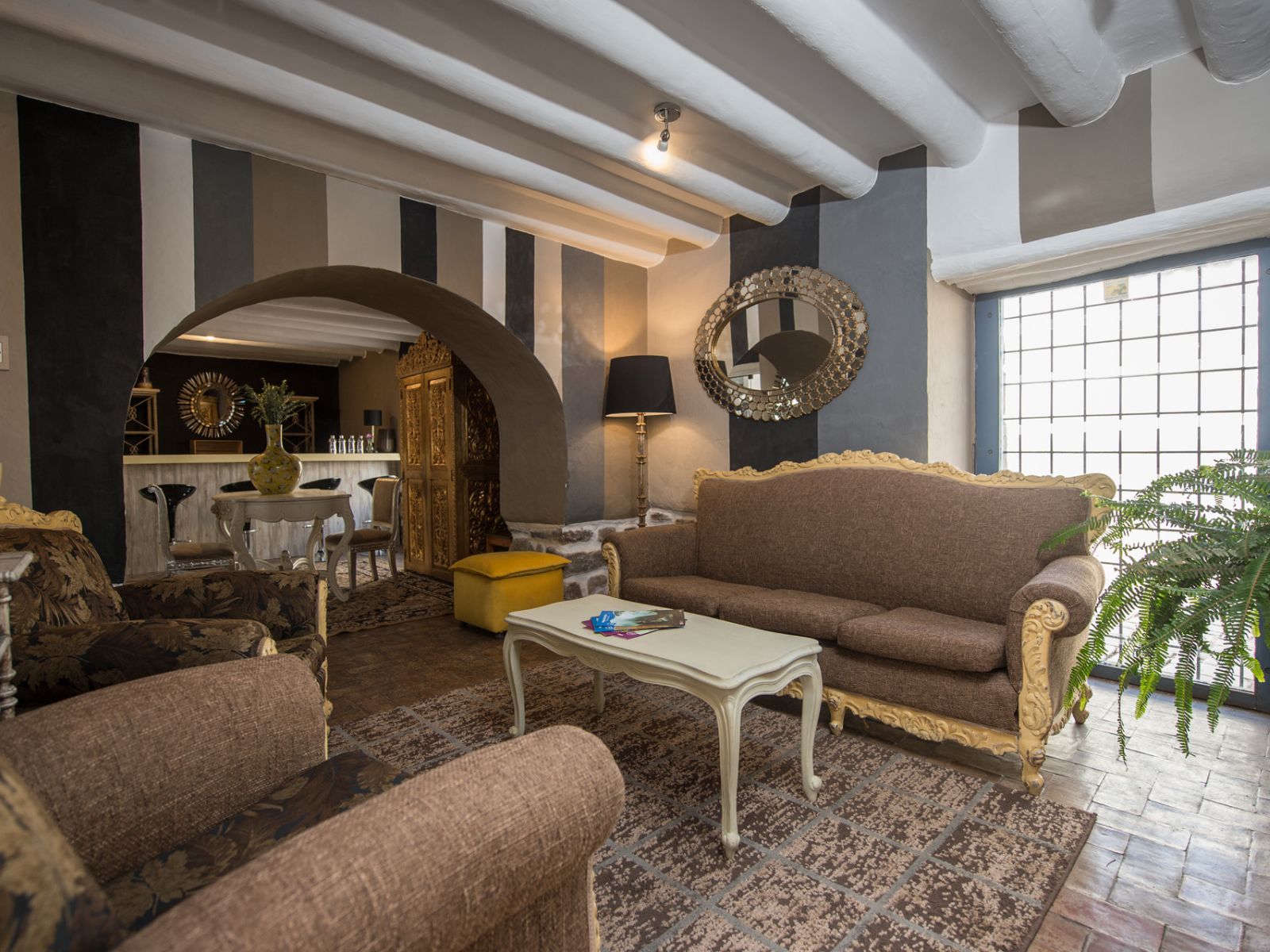Rondreis Peru, Cusco, Inkarri hotel lounge