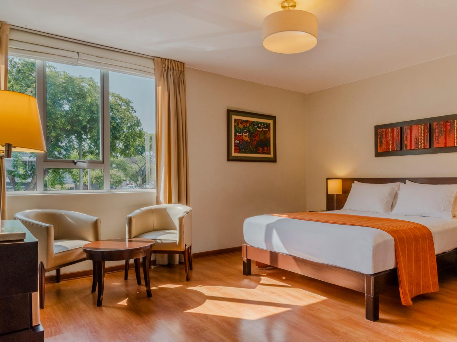Rondreis Peru, Lima, Girasoles Hotel - tweepersoonskamer 2
