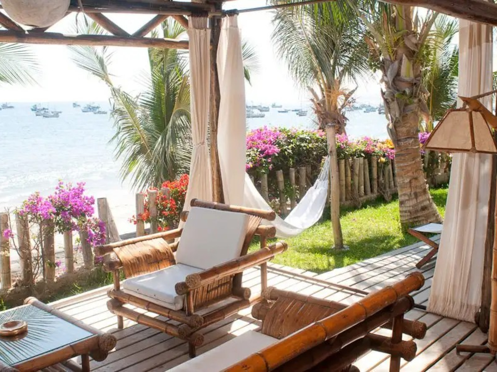 Rondreis Peru, Mancora, Grand Mare Bungalows Mancora - hangmat