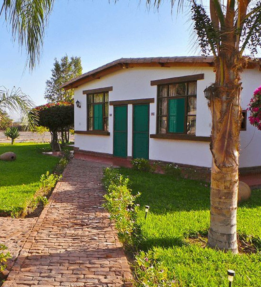Rondreis Peru, Nazca, Casa Hacienda Oasis - buitenaanzicht