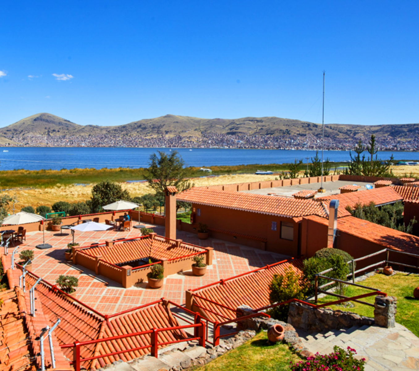 Rondreis Peru, Puno, Casa Andina Premium - buitenaanzicht