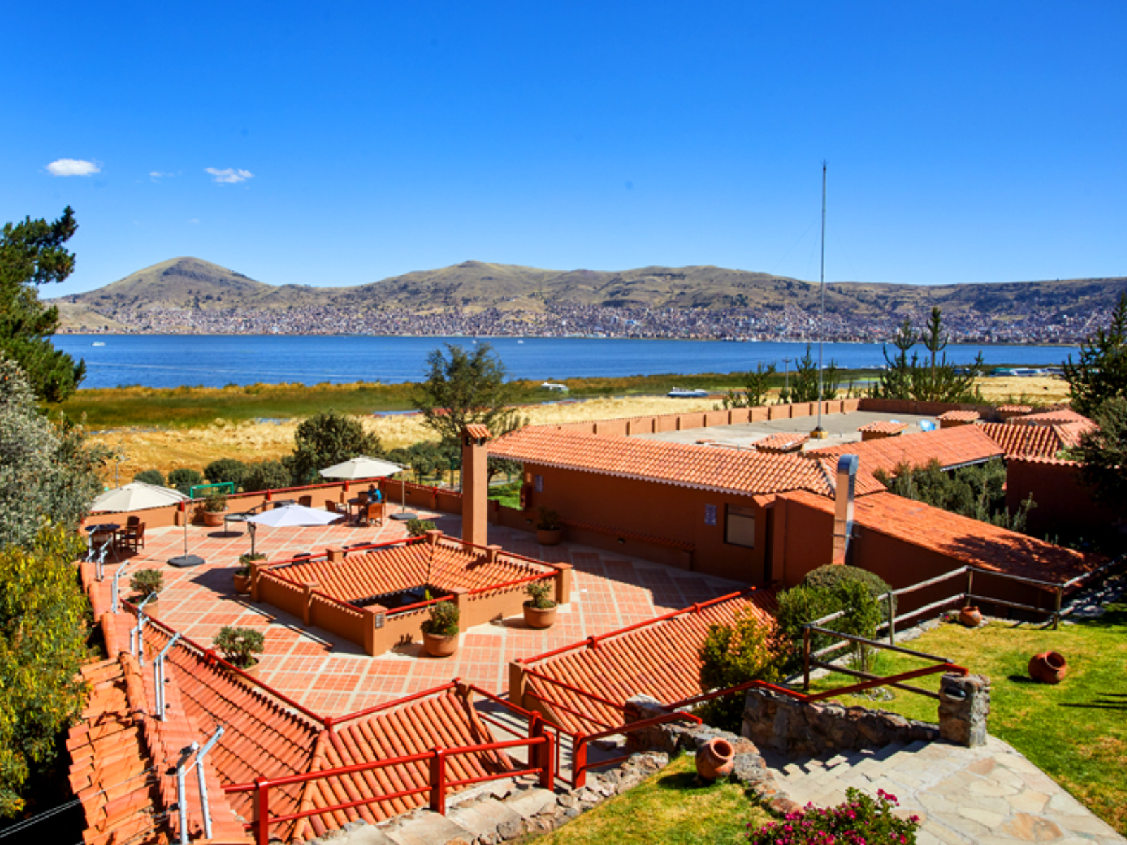 Rondreis Peru, Puno, Casa Andina Premium - buitenaanzicht