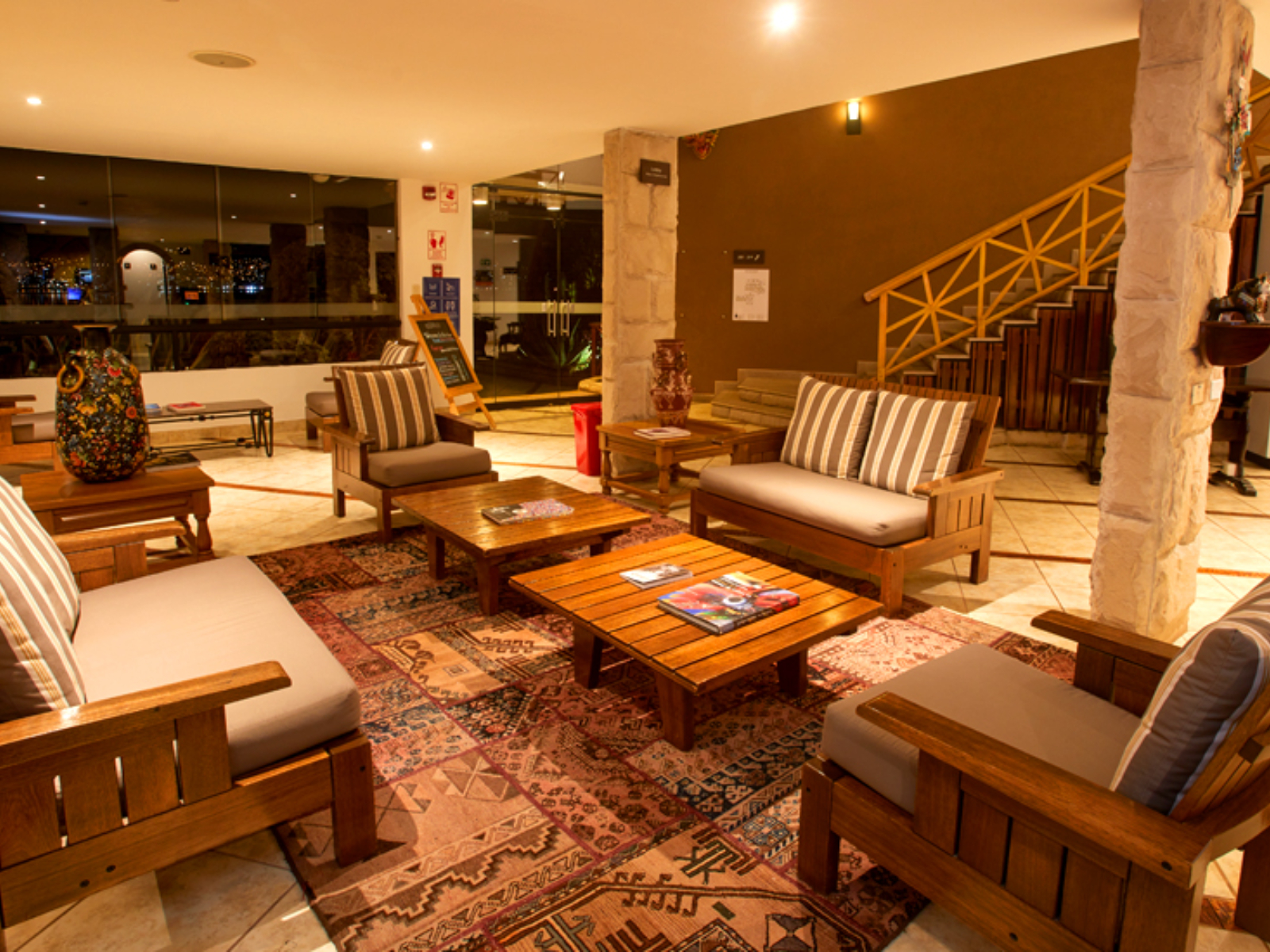 Rondreis Peru, Puno, Casa Andina Premium - gezamenlijke ruimte