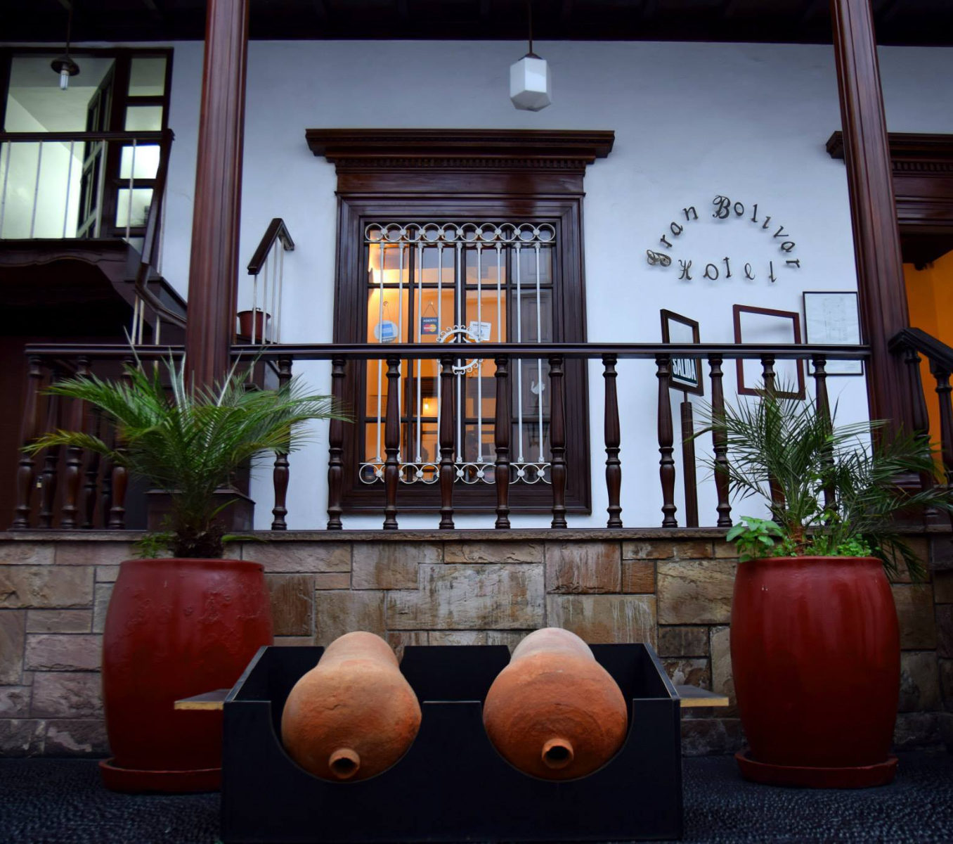 Rondreis Peru, Trujillo, The Grand Bolivar hotel - buitenaanzicht