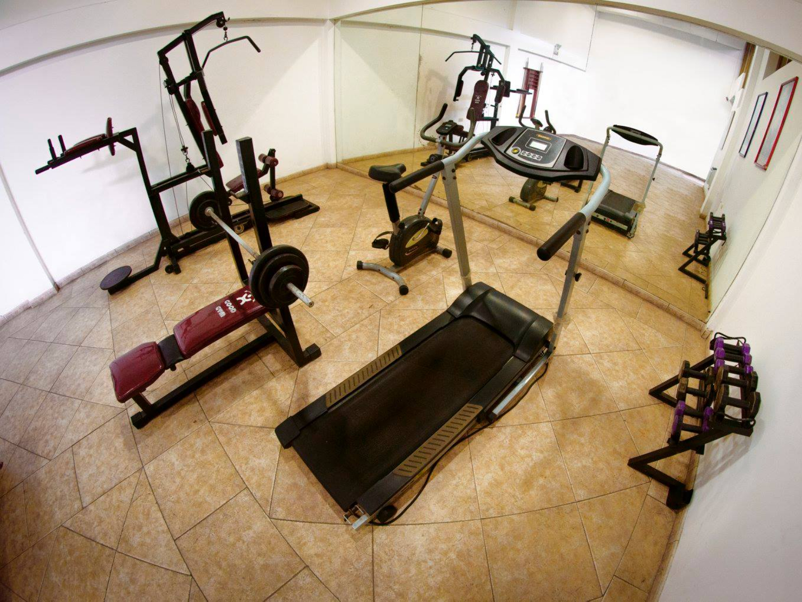 Rondreis Peru, Trujillo, The Grand Bolivar hotel - fitnessruimte