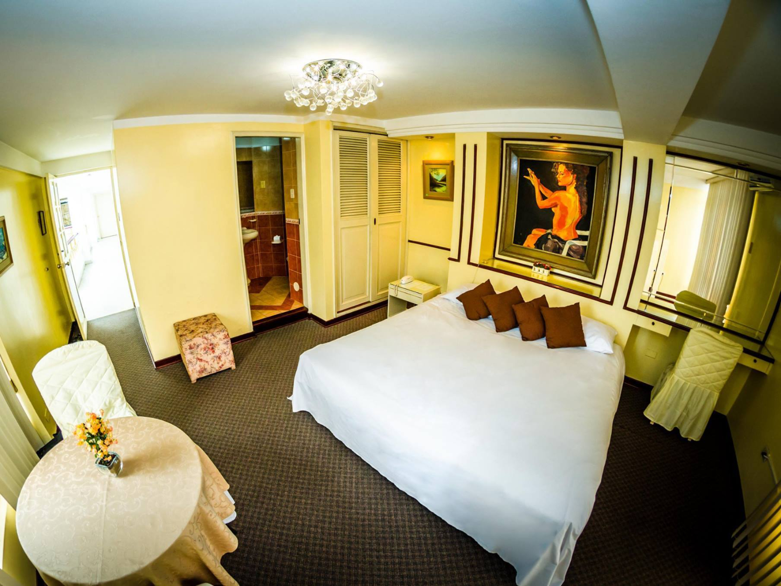 Rondreis Peru, Trujillo, The Grand Bolivar hotel - tweepersoonskamer