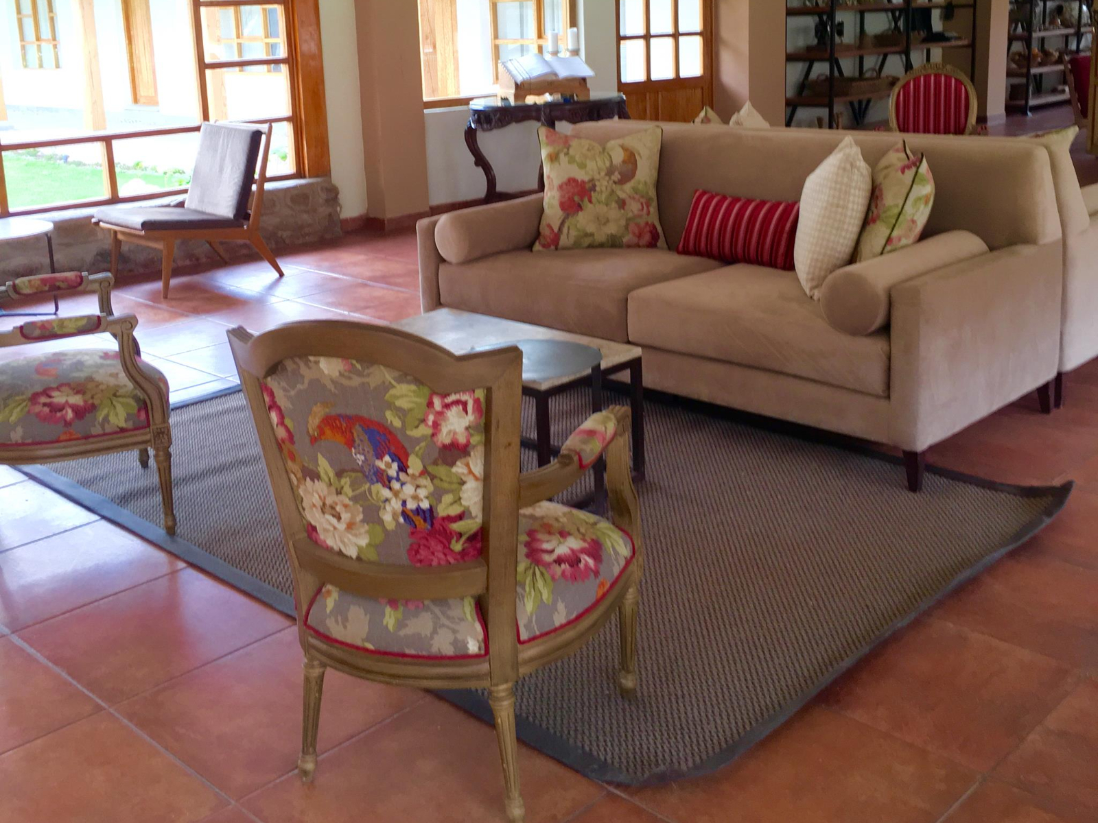 Rondreis Peru, Urubamba (Sacred Valley), La Casona Yucay de Yucay - gezamenlijke ruimte
